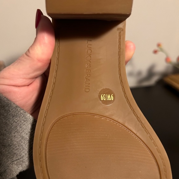 Lucky brand beige sandals - Picture 14 of 16
